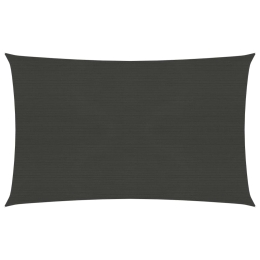  Πανί Σκίασης Ανθρακί 2,5 x 4 μ. από HDPE 160 γρ/μ² 