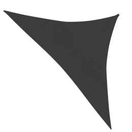  Πανί Σκίασης Ανθρακί 2,5 x 2,5 x 3,5 μ. από HDPE 160 γρ./μ²