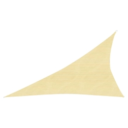 Πανί Σκίασης Μπεζ 4 x 5 x 6,8 μ. από HDPE 160 γρ./μ²