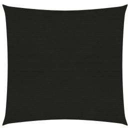  Πανί Σκίασης Μαύρο 4,5 x 4,5 μ. από HDPE 160 γρ./μ²