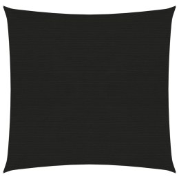 Πανί Σκίασης Μαύρο 7 x 7 μ. από HDPE 160 γρ./μ²