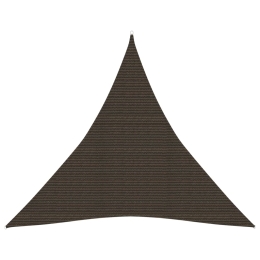 Πανί Σκίασης Καφέ 5 x 5 x 5 μ. από HDPE 160 γρ./μ²