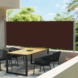  Σκίαστρο Πλαϊνό Συρόμενο Βεράντας Καφέ 600 x 160 εκ.