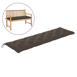 Μαξιλάρι για παγκάκι καναπέ Κήπου Taupe 180x50x7 εκ. Υφασμάτινο