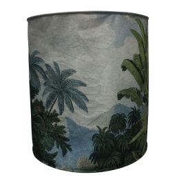 Tropical φωτιστικό οροφής με βελούδινο ύφασμα 50x56 εκ