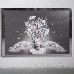 Eternal Marilyn Monroe πίνακας με μεταλλικό πλαίσιο 175x130 εκ