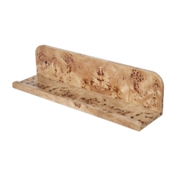 Burl ξύλινο επιτοίχιο ράφι από MDF σε φυσική απόχρωση 48x12x12 εκ