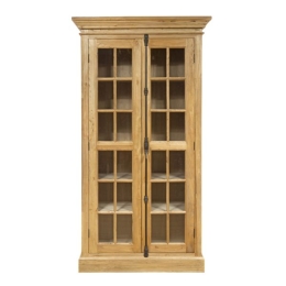 Βιβλιοθήκη από μασίφ ξύλο φτελιάς 113x45x210εκ