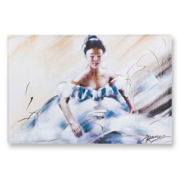 Πίνακας the blue bride σε καμβά 90x3x60 εκ