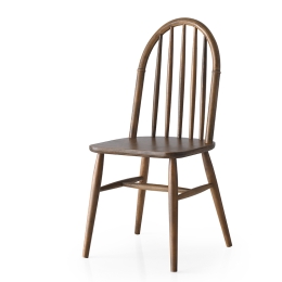 Bony ξύλινη καρέκλα σε φυσική απόχρωση 42x47x92 εκ