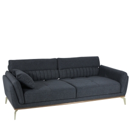 Καναπές karen τετραθέσιος γκρι 235x100x90 εκ
