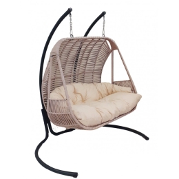 Crown double steel κούνια με επιλογή χρωμάτων 145x100x135 εκ