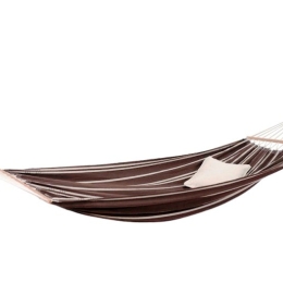 Brasilia Mocca αιώρα δύο ατόμων με ξύλο 210x140 εκ 