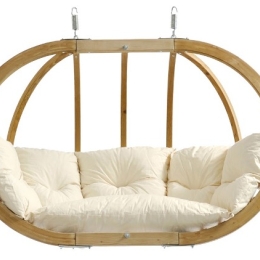 Globo Royal αιώρα κρεμαστός καναπές διπλός Natura 176x118x72 εκ