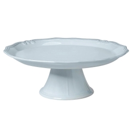 Tiffany κεραμική πιατέλα σε γαλάζιο χρώμα με βάση 33x12 εκ