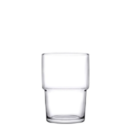 Hill ποτήρι γυάλινο διάφανο σετ έξι τεμαχίων 6.5x9.2 εκ