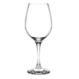 Amber Wine ποτήρι κρασιού γυάλινο κολωνάτο σετ έξι τεμαχίων 9x21.6 εκ