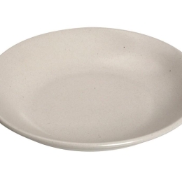 Terra Matt Cream πορσελάνινο βαθύ πιάτο φαγητού σε κρεμ χρώμα σετ των έξι τεμαχίων 24 εκ