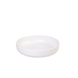 Terra Matt Cream πιάτο λευκό ματ βαθύ σετ έξι τεμάχια 20x4.5 εκ