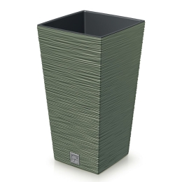 Furu πράσινο pp κασπώ τετράγωνο 24x24x45 εκ