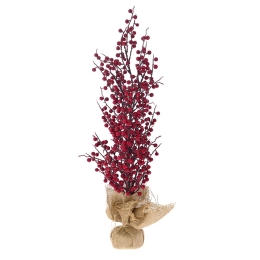 Δεντράκι με κόκκινα berries σε τσουβάλι 70 εκ