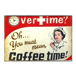 Πίνακας χειροποίητος nurse coffee time