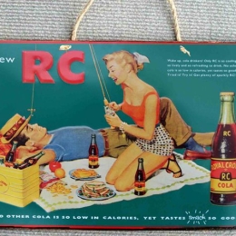 Drink vintage ξύλινος πίνακας 30x20 εκ
