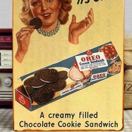 Oh Its Oreo ξύλινος πίνακας