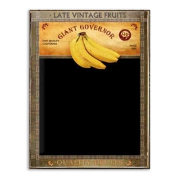 Giant governor bananas ξύλινο χειροποίητο μαυροπινακάκι