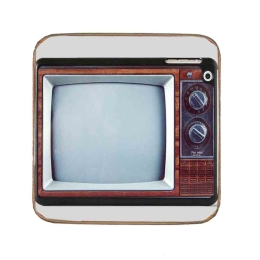 Σουβέρ χειροποίητο ξύλινo tv 