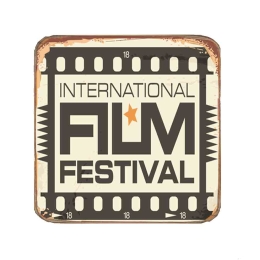 Σουβέρ ξύλινo χειροποίητo film festival 