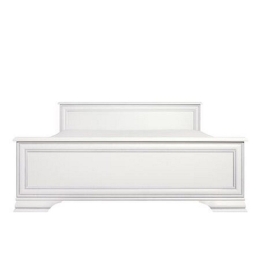 Paris υπέρδιπλο κρεβάτι από MDF σε λευκό χρώμα 189x208x46 εκ