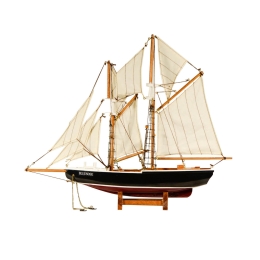 Blue Nose ιστιοφόρο καράβι διακοσμητικό 30x6x25 εκ