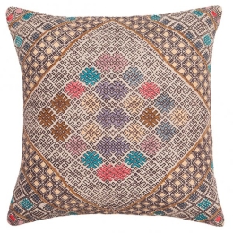 Μαξιλάρι Parisa κέντημα suzani 45x45 εκ