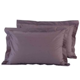 Μαξιλαροθήκες Σετ 2τμχ 1010 Best Colors Purple Das Home 50Χ70 100% Βαμβάκι