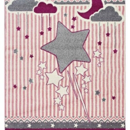 Παιδικό Χαλί 014 PINK 80-x-150-εκ