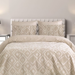 Makis Tselios Home Σετ Σεντόνια Υπέρδιπλα 240×270cm Romvos Beige
