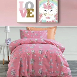 Makis Tselios Home Lucky Σετ Σεντόνια Μονά με Λάστιχο 105x200+30cm 3τμχ