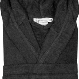 Μπουρνούζι με κουκούλα Art 3274  Μαύρο XL-XXL  Beauty Home
