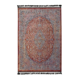 Πατάκι Boutique Art 9812 0.64x2.30 Εμπριμέ,Κόκκινο   Beauty Home