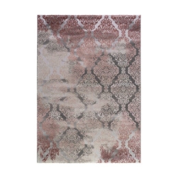 Χαλί Stylish Art 9426 140x190 Γκρι,Ροζ       Beauty Home