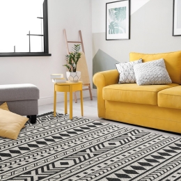 Beauty Home Χαλί βαμβακερό Cocotton 9232 150x220 Γκρι,Ανθρακίτης
