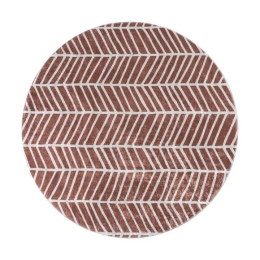 Ροτόντα 140x140 Azelie Art 9761-Coral Κοραλί       Beauty Home