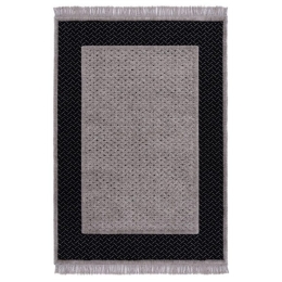 Χαλί Noir Art 9436 Black Μαύρο 165x230  Beauty Home