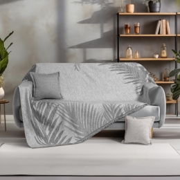 Beauty Home Ριχτάρια σετ 3τμχ Art 8635 (180x170+180x250+180x300) Γκρι