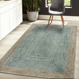 Πατάκι Jute Art 9131 65x150 Μπεζ,Βεραμάν   Beauty Home