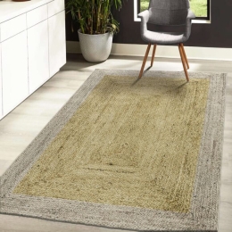 Πατάκι Jute Art 9131 65x150 Μπεζ,Κίτρινο   Beauty Home