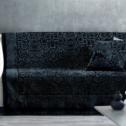Makis Tselios Home Τριθέσιο Ριχτάρι Cobra 180x300cm 2 Grey
