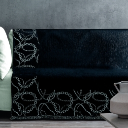 Makis Tselios Home Τριθέσιο Ριχτάρι Cadena 180x300cm 4 Black