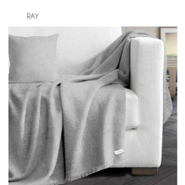 Makis Tselios Home Καλοκαιρινό Μονοθέσιο Ριχτάρι Ray 4 170x180cm Silver